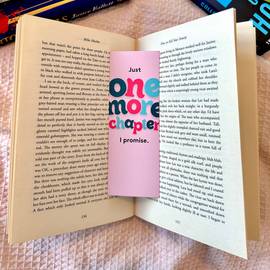 One More Chapter Bookmark