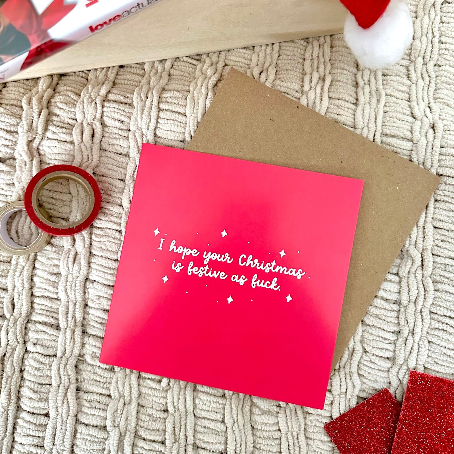 Festive AF Christmas Card