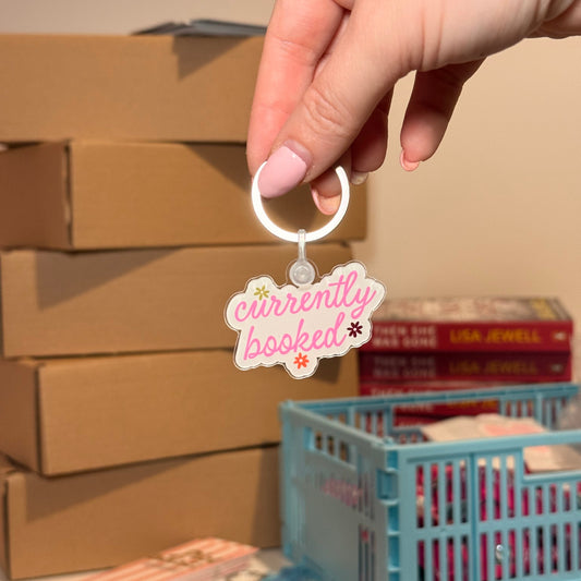 Bookish Keyring