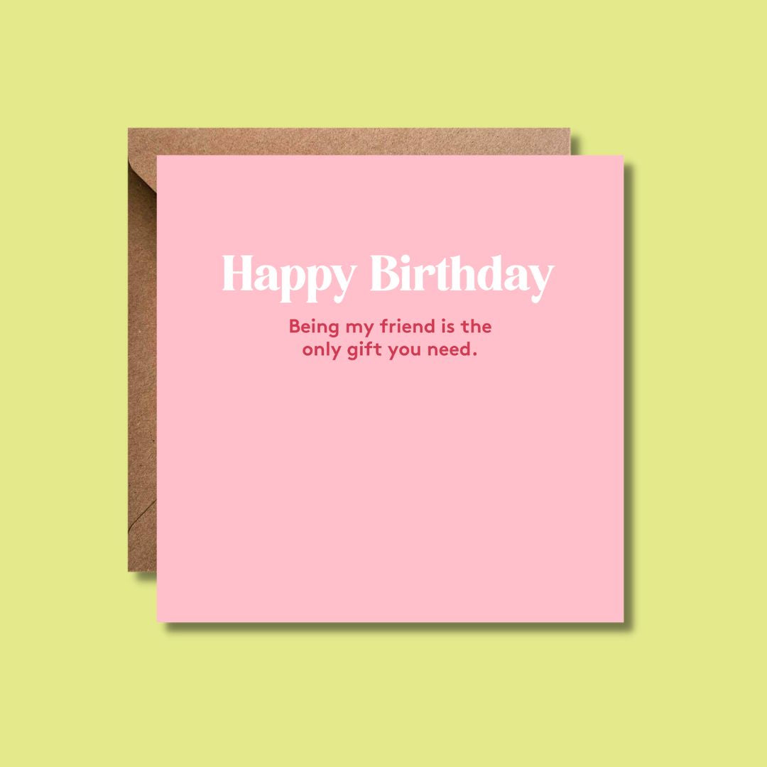 Friend Birthday Card