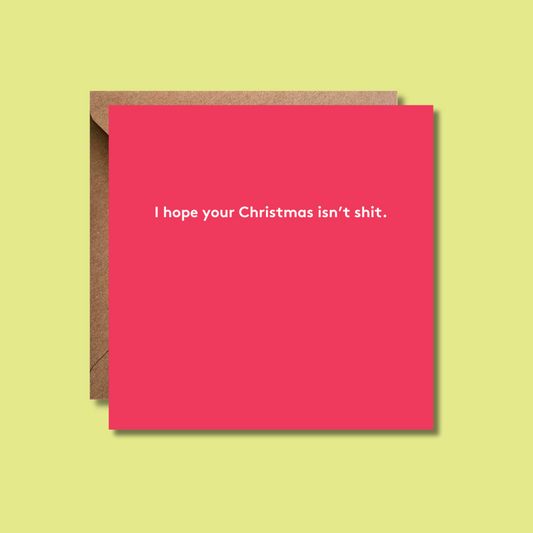 Shit Christmas Card