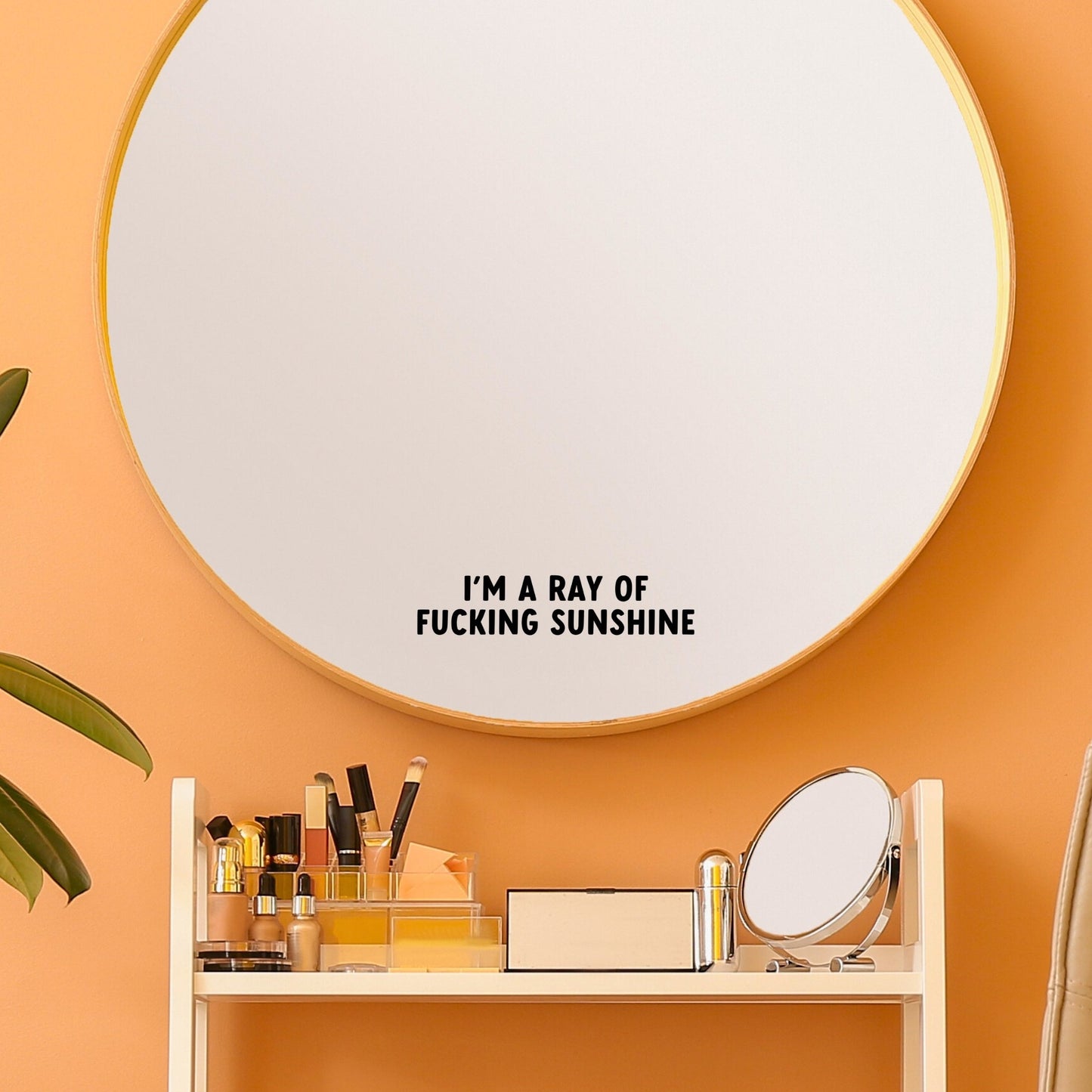 Ray Of Sunshine Mirror Decal