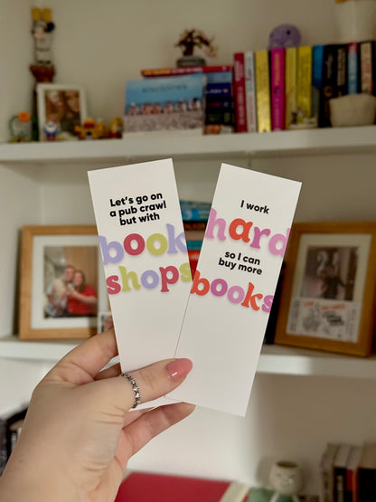 Buy More Books Bookmark