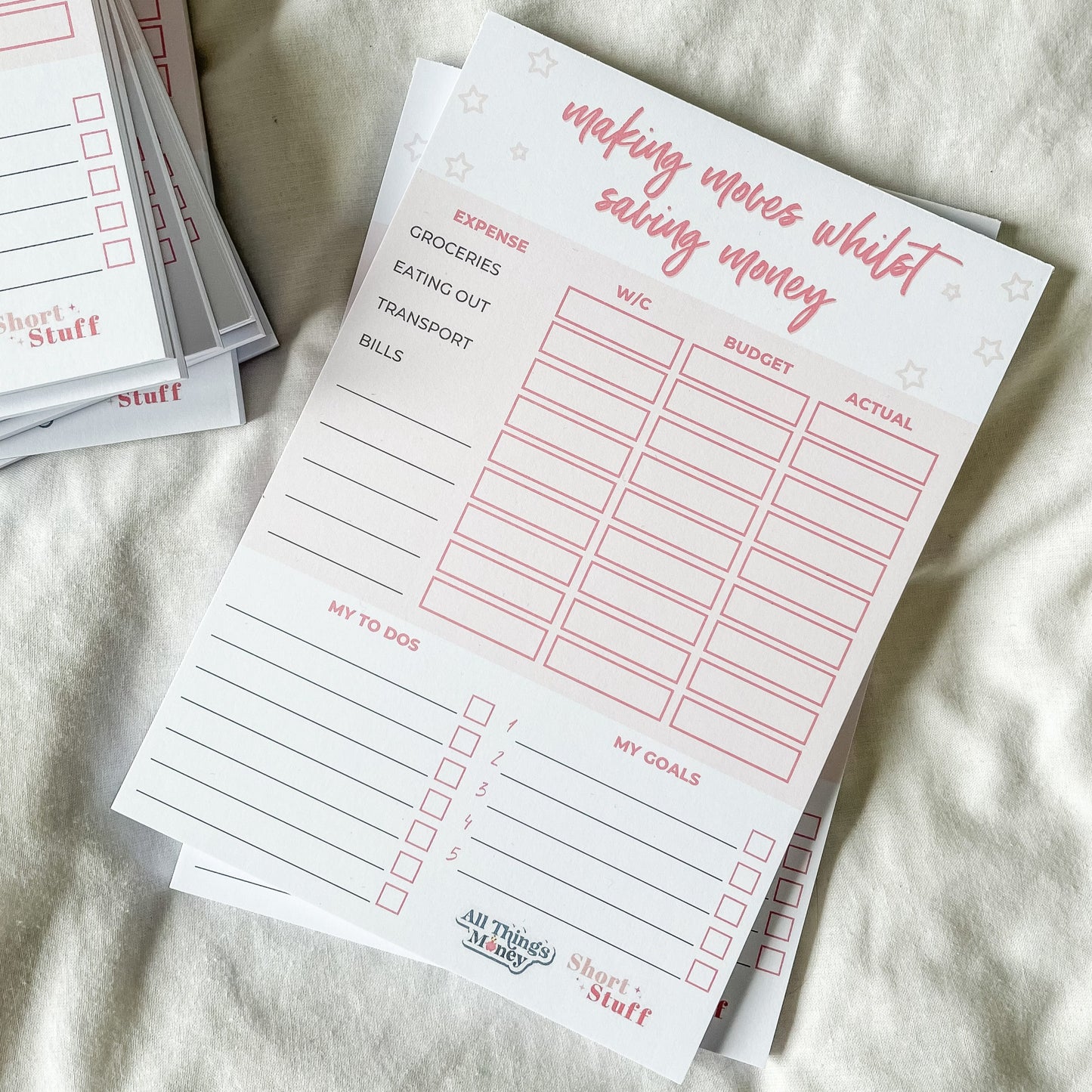 All Things Money Budget Planner