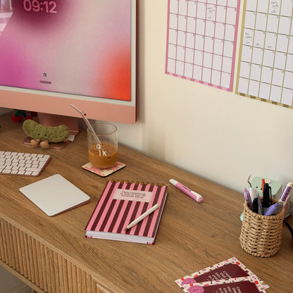 Hot AF Content A5 Lined Spiral Notebook