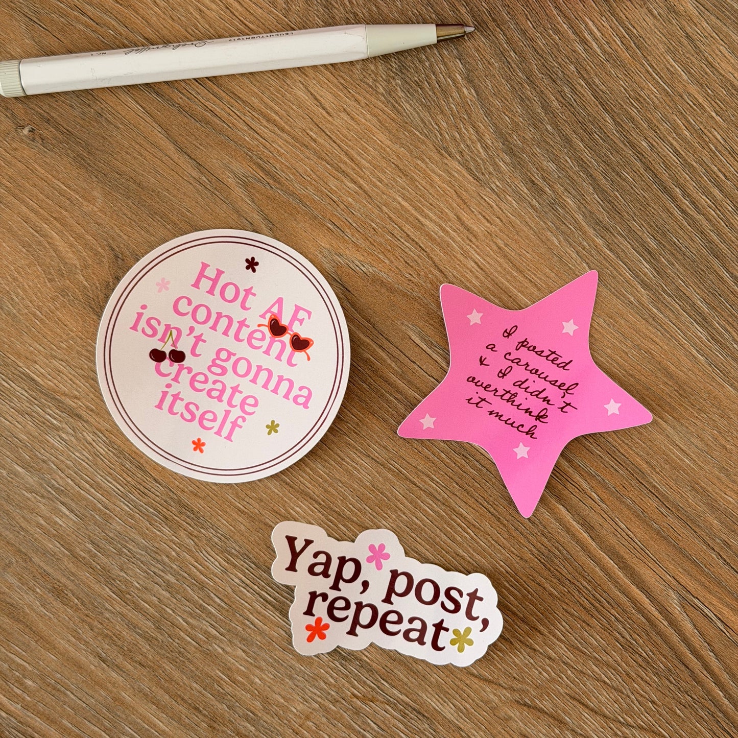 Hot AF Content Sticker