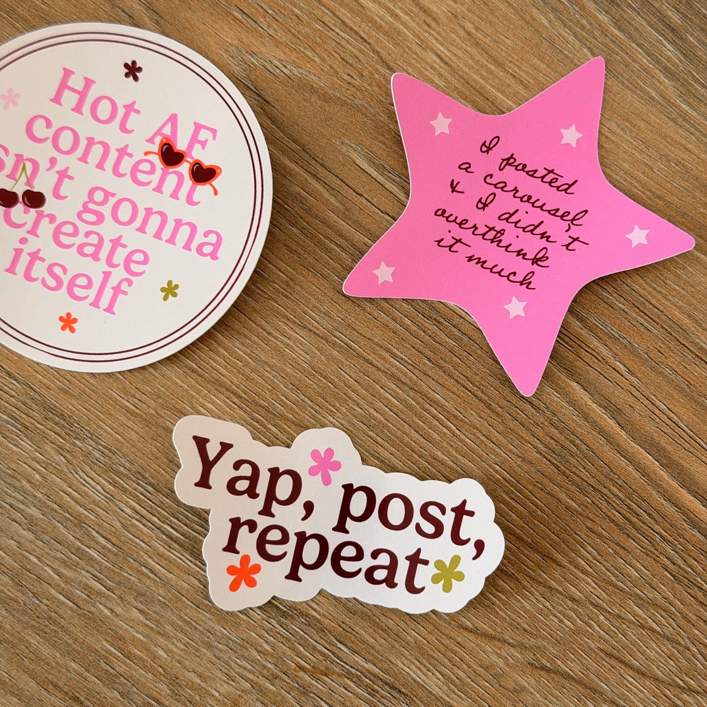 Yap + Content Sticker