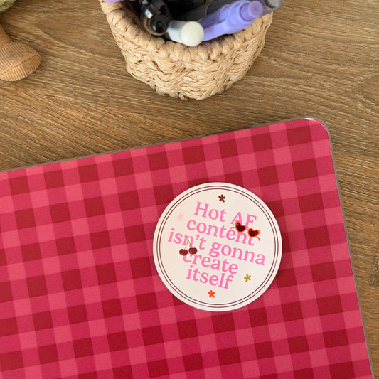 Hot AF Content Sticker