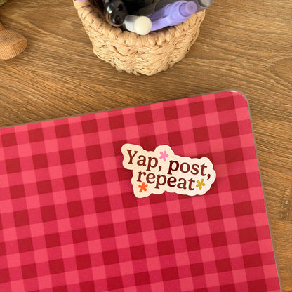 Yap + Content Sticker
