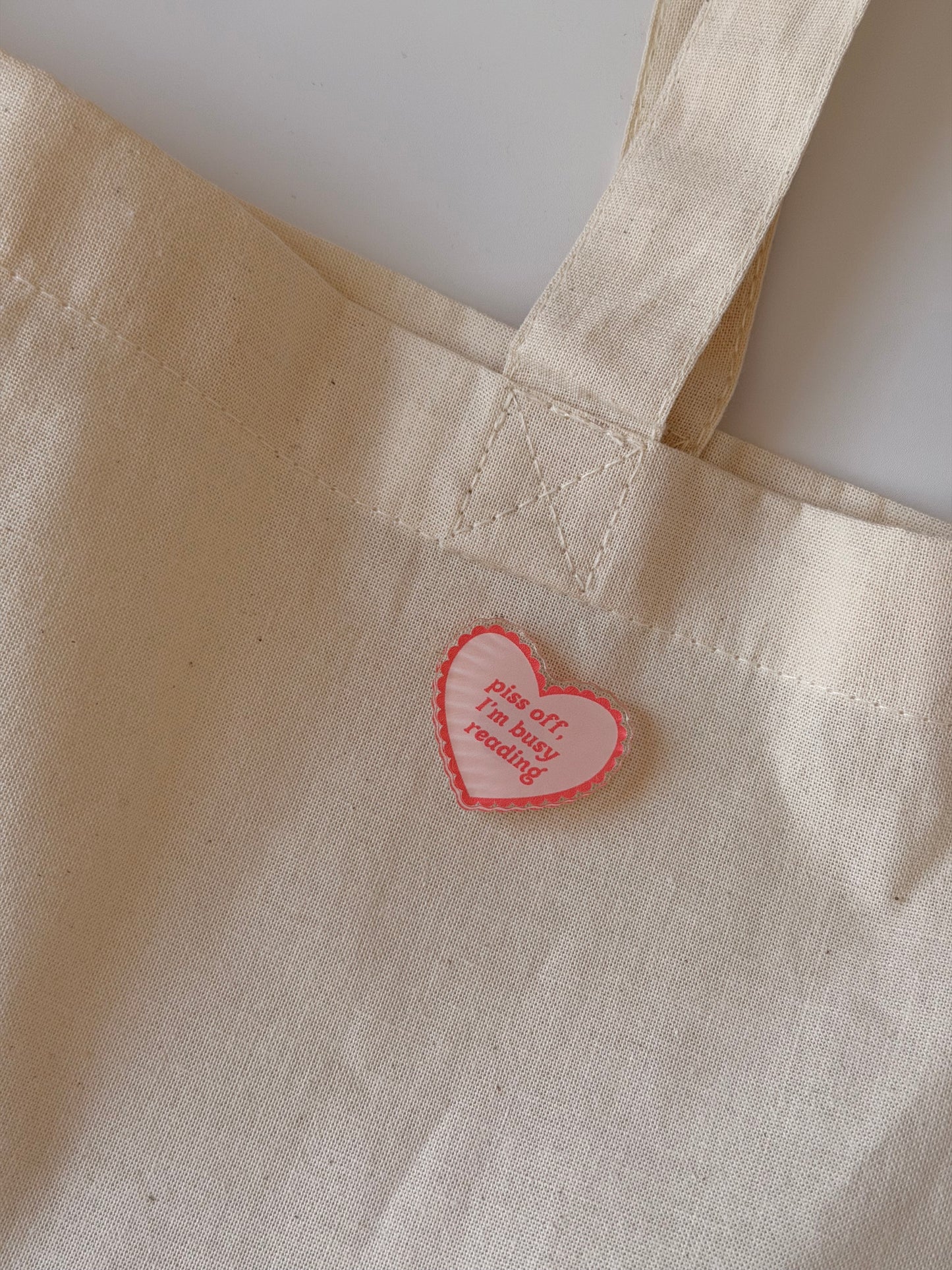 Bookish Pin Badge