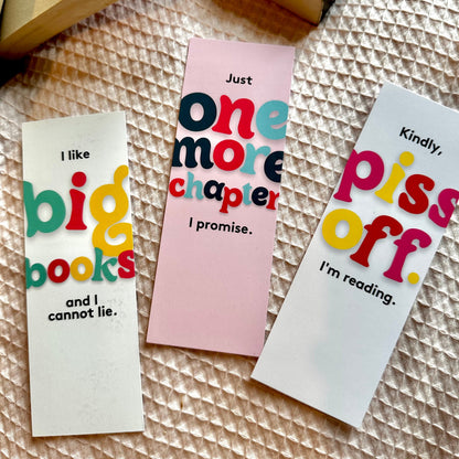 One More Chapter Bookmark