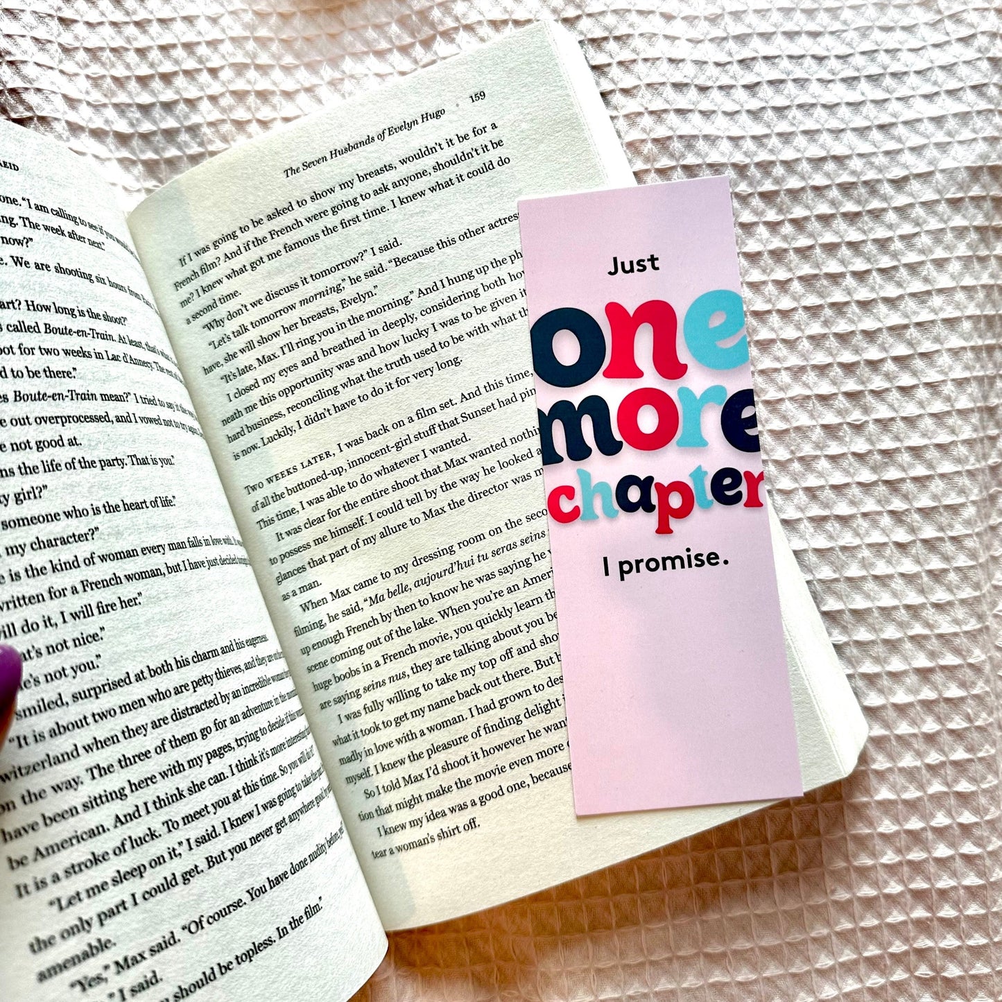 One More Chapter Bookmark