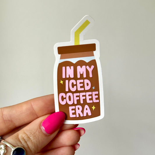 Iced Coffee Era Sticker