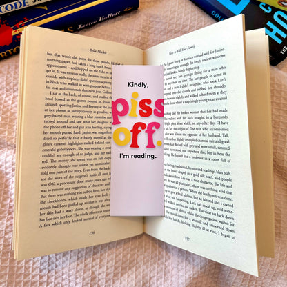 Piss Off Bookmark