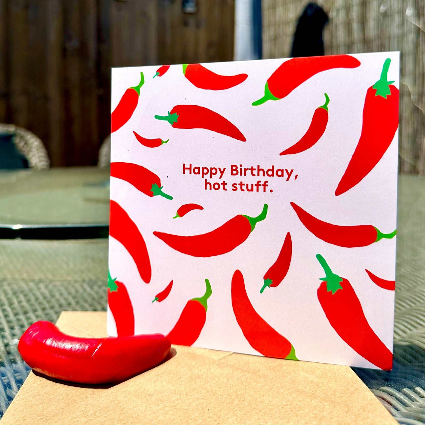 Hot Stuff Birthday Card