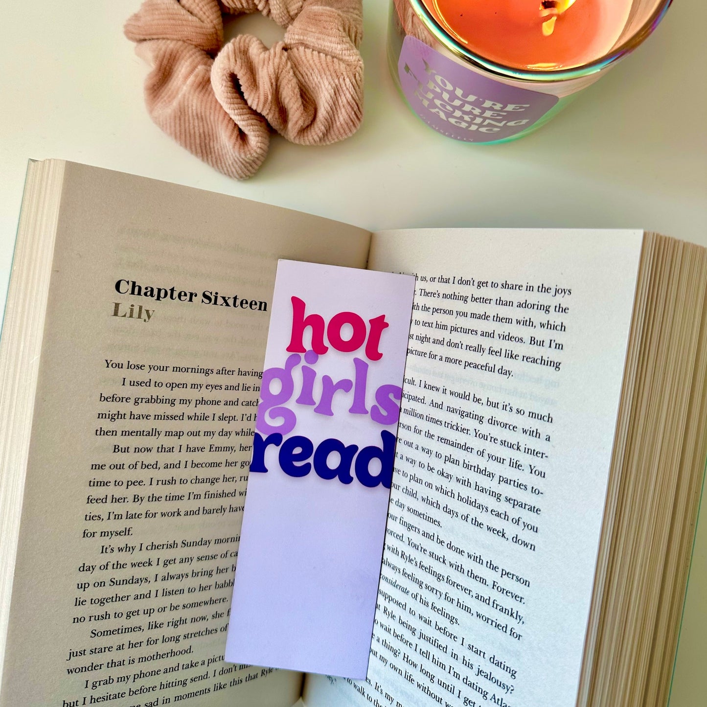 Hot Girls Read Bookmark