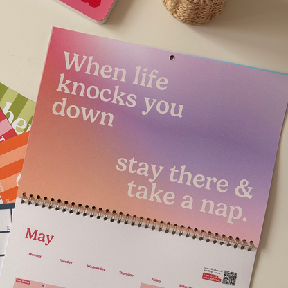 2026 Anti-Motivational Wall Calendar