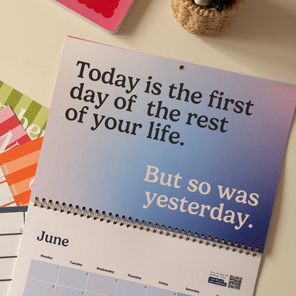 2026 Anti-Motivational Wall Calendar