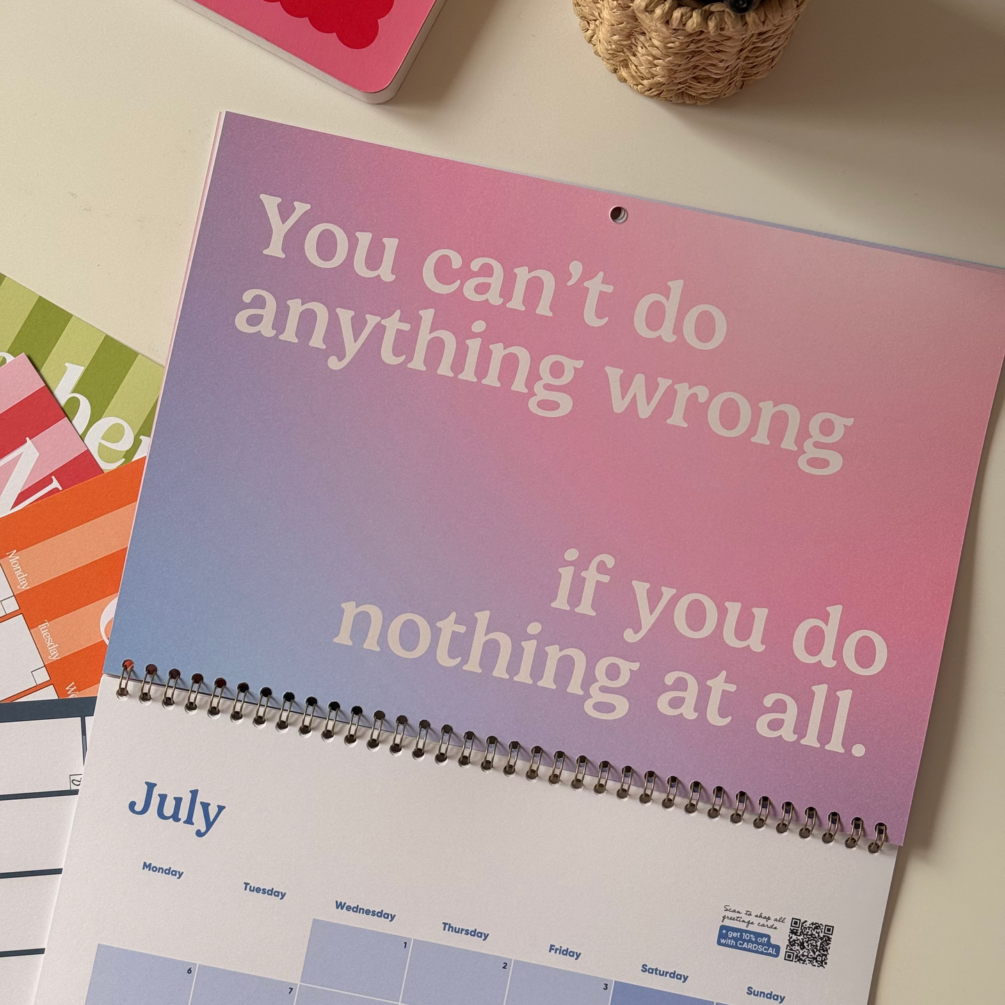 2026 Anti-Motivational Wall Calendar