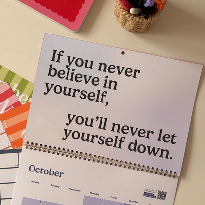 2026 Anti-Motivational Wall Calendar