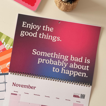 2026 Anti-Motivational Wall Calendar