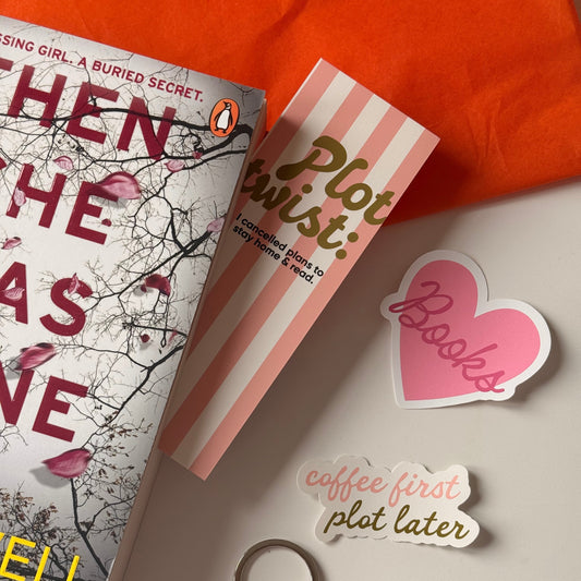 Plot Twist Bookmark