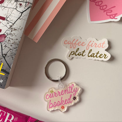 Bookish Keyring