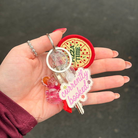 Bookish Keyring