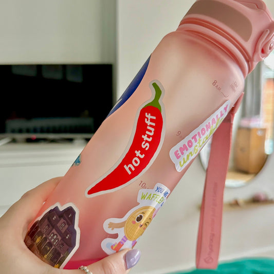 Hot Stuff Chilli Sticker