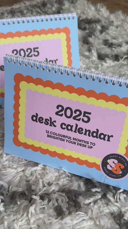 2025 Desk Calendar